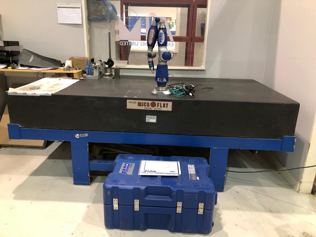 GRANITE Inspection Table with FARO Inspection Arm (Box available)