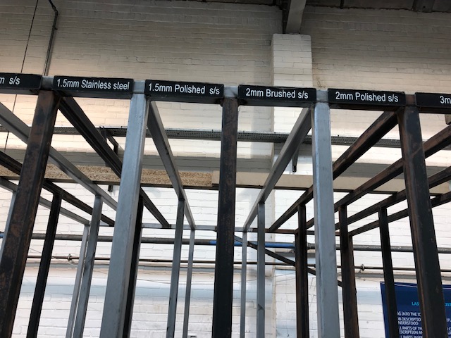 10 Bay Rack with Contents